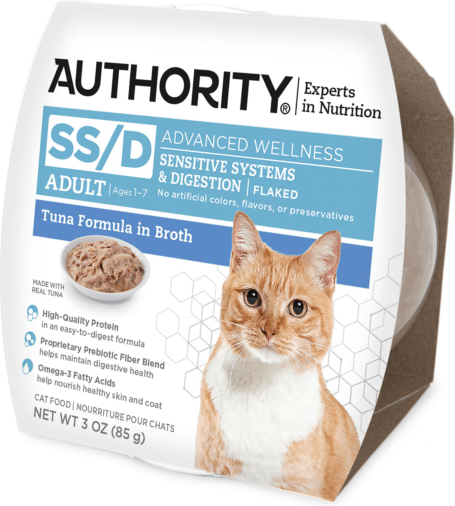 Authority Advanced Wellness Sensitive Systems & Digestions Flaked Tuna